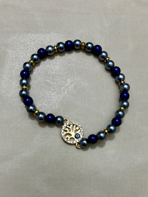 Tree of Life Evil Eye Bracelet