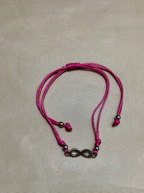 Pink Infinity Bracelet