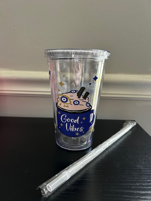 Evil Eye Plastic Cup