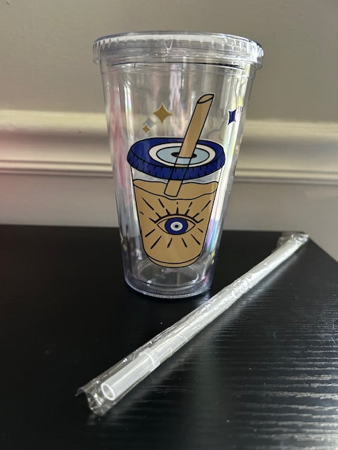 Evil Eye Plastic Cup