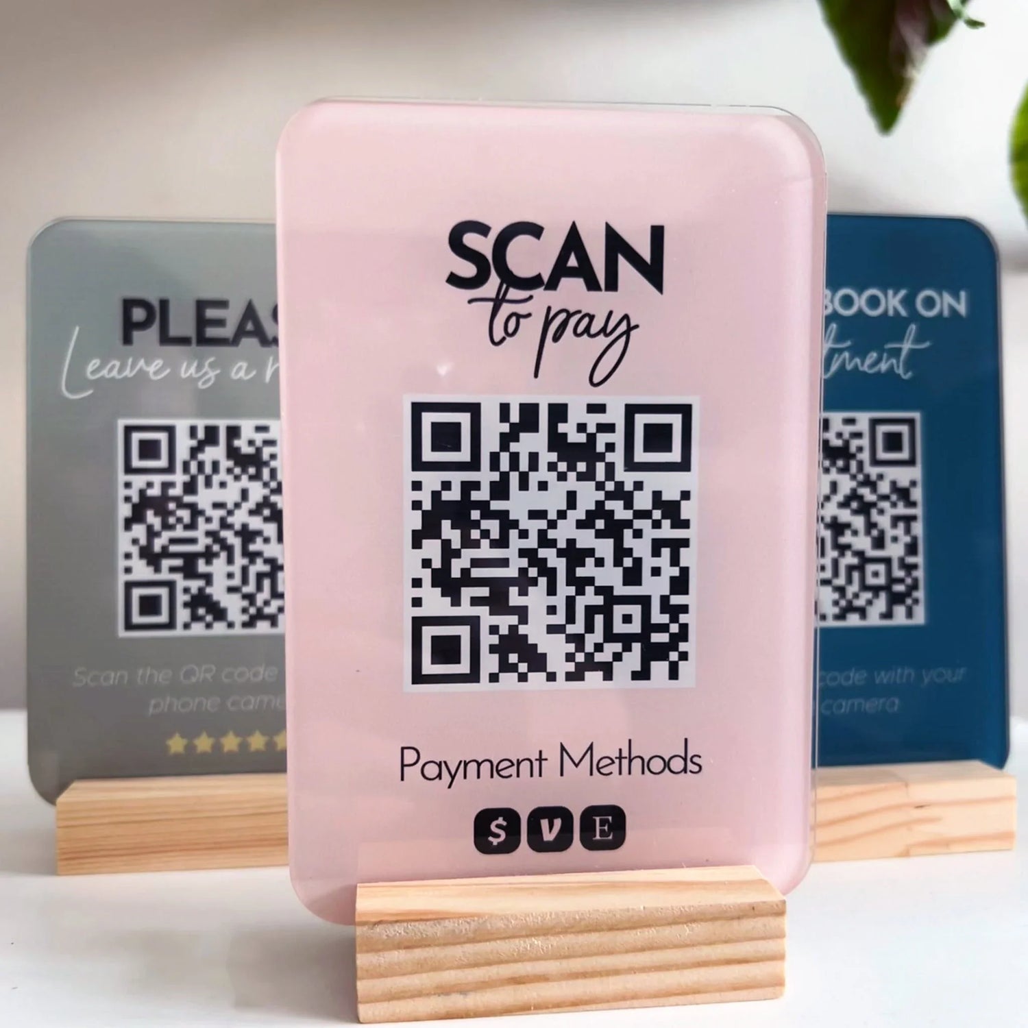 QR Code sign